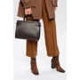 Жіноча сумка тоут Furla Lady M M Tote BAWC01L темно-коричнева (BAWC01LA.0029GAF00): Тип ручки Зі знімним ременем, Плечовий ремінь, З двома ручками, Коротка ручка