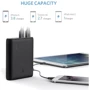 Внешний аккумулятор ANKER Power Bank PowerCore V3 10400mAh Black (A1214G11): Сила тока на выходе, A 3
