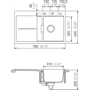 Schock HORISONT D-100 (52044082): Форма Прямоугольная