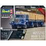 Сборная модель-копия Revell Грузовая машина Büssing 8000 S13 с прицепом уровень 5 масштаб 1:24 (RVL-07580): Производитель Revell