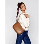Женская сумка хобо GUESS ABEY HOBO коньячная (HWVB8558020-COG): Стиль Повседневный (Casual)