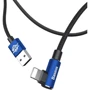 Кабель Baseus USB Cable to Lightning MVP Elbow 2.4A 1m Blue (CALMVP-03) фото 5