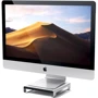 Адаптер Satechi Monitor Stand HUB USB-C to USB-C+3xUSB+micro SD+SD+Mini-jack 3.5 Silver (ST-AMSHS) for Apple iMac