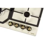 Варильна поверхня газова Ventolux HSF640-L3 CESBT (IVORY/BRONZE): Розміри для вбудовування (ШxГ) 55x47.5 см