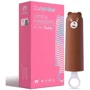 Вибратор CuteVibe Teddy Brown (Pink Dildo)