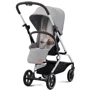 Прогулянковий візок Cybex Eezy S Twist+ 2 BLK Lava Grey з бампером (522003769)