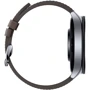 Смарт-годинник Xiaomi Watch 2 Pro Silver Case with Brown Leather Strap (UA): Матеріал ремінця Кожа