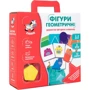 Розвиваючий набір Геометричні фігури Vladi Toys ZB2001-02 з дерева