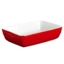 Жароміцне скло Форма Pyrex WAVE Red C318B05 прамоугл. (14x8см) фото 1