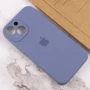 Чехол для iPhone Mobile Case Silicone Case Full Camera Protective Lavender Gray for iPhone 15: Тип чехла накладка на заднюю часть