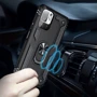 Аксессуар для смартфона Mobile Case Shockproof Serge Magnetic Ring Black for Xiaomi Redmi Note 10 5G / Poco M3 Pro / Poco M3 Pro 5G: Пленка в комплекте нет