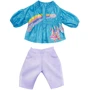 Набор одежды для куклы BABY born - Кэжуал сестрички голубой (828212-2)