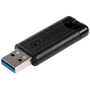 USB-флешка Verbatim 128GB PinStripe USB 3.0 Black (49319)