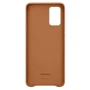 Чехол для телефонов Samsung Leather Cover Brown (EF-VG985LAEGRU) for Samsung G985 Galaxy S20+: Тип накладка на заднюю часть