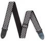Гитарный ремень DUNLOP D3831BK Classic Black/White Check Strap: Производитель Dunlop