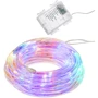 Гірлянда дюралайт на батарейках Springos Rope Lights 5 м 50 LED CL0856 Mix
