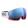 Горнолыжная маска POC Zonula Clarity Comp, Fluorescent Orange/Spektris Blue, One Size (PC 408068271ONE1): Форма линзы цилиндрическая