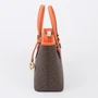 Женская сумка тоут Michael Kors темно-коричневая (193599759425): Фактура Сафьяно, Матовая