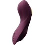 Смартвибратор в трусики Zalo - AYA Velvet Purple, насадка и пульт ДУ