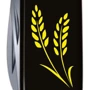 Мультитул Victorinox Spartan Ukraine 91мм/12 функцій/чорний /Колоски пшениці жовті (1.3603.3_T1330u): Кількість інструментів 12