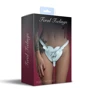 Трусики Сердце для страпона из натуральной кожи Feral Feelings - Hearts Strap-on Belt White