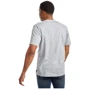 Спортивна футболка Saucony Rested Short Sleeve 800258-LGH 46 світло-сіра з принтом: Склад Хлопок