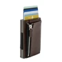 Женский кошелек Ogon Designs Ogon Cascade Slim Zipper коричневый (CZ_Darkbrown): Тип Кошельки