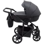 Коляска 2 в 1 Bair Ultra Soft U-452 Черный (680621): Количество блоков 2