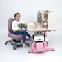 Парта SingBee Q-Assembly L Pink (SBS-602-PK): Особенности Регулировка угла наклона столешницы, Регулировка высоты