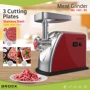 Мясорубка BROCK MG 1601 SS: Дополнительные возможности функция Реверс, Прорезиненные ножки