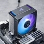 Кулер Jonsbo CR-1000 EVO Black: Разъем 4pin