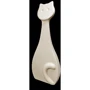 Статуэтка в форме кота Linea Sette Ceramiche N700/B 34 см бежевый