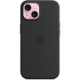Чехол для iPhone Apple iPhone 15 Silicone Case with MagSafe - Black (MT0J3ZM/A) фото 6