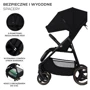 Прогулянковий візочок Kinderkraft TRIG 3 Black (Hnrt_4735): Можливість встановлення люльки немає