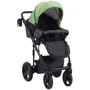 Коляска 2 в 1 Bair Play Plus Soft BPS-946 оливка - хакі (шкіра): Ширина шасі 58