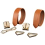 Наручники LOCKINK Wristcuffs/Anklecuffs Brown Set