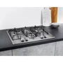 Варильна поверхня газова Hotpoint-Ariston PCN 641 IX/HA EE: Розташування панелі фронтальное
