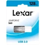 USB-флешка Lexar 128GB S60 USB 2.0 (LJDS060128G-BNBNG): Обсяг пам'яті 128 GB