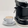 Кофеварка Ariete 1318 Black/White: Функции Подача горячей воды, Автоотключение, Приготовление одной чашки кофе, Одновременное приготовление двух чашек кофе, Выбор объема порции
