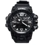 Наручний годинник Skmei 1155 Black White: Механізм кварцовий