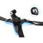 Крепление на шлем, подбородок MSCAM Motorcycle Strap для экшн камер GoPro, SJCAM Синий фото 3