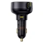 Зарядное устройство Baseus Car Charger USB-C Enjoyment Pro with Cable 60W Black (C00057802111-01): Сила тока 2.4А и более