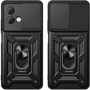 Чохол для телефона BeCover Military Black для Motorola Moto G84 (710675): Тип накладка на заднюю часть