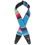 Гитарный ремень FENDER STRAP 2" SERAPE BLUE MULTI