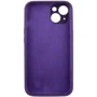 Чехол для iPhone Mobile Case Silicone Case Full Camera Protective Elderberry for iPhone 15 Plus: Тип чехла накладка на заднюю часть