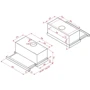 Вытяжка Perfelli TL 6112 BL LED: Тип монтажа Встраиваемый