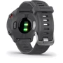 Смарт-часы Garmin Forerunner 55 Monterra Grey (010-02562-13): Материал ремешка резина