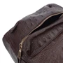 Женский рюкзак Borsa Leather коричневый (10t2322-brown): Фактура Под крокодила, Матовая