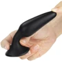 Анальна пробка LoveToy Lure Me Butt Plug Slim S Black
