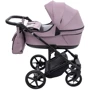 Коляска 2 в 1 Adamex Locco Tip TK-109 розовый (681065): Ширина шасси 57.5 см